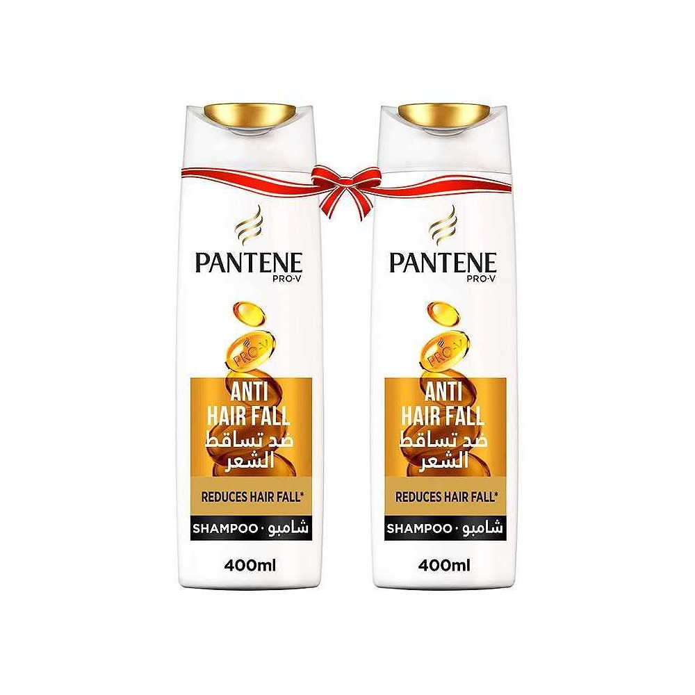 Pantene Pro-V Anti-Hair Fall Shampoo 400ml Twin Pack