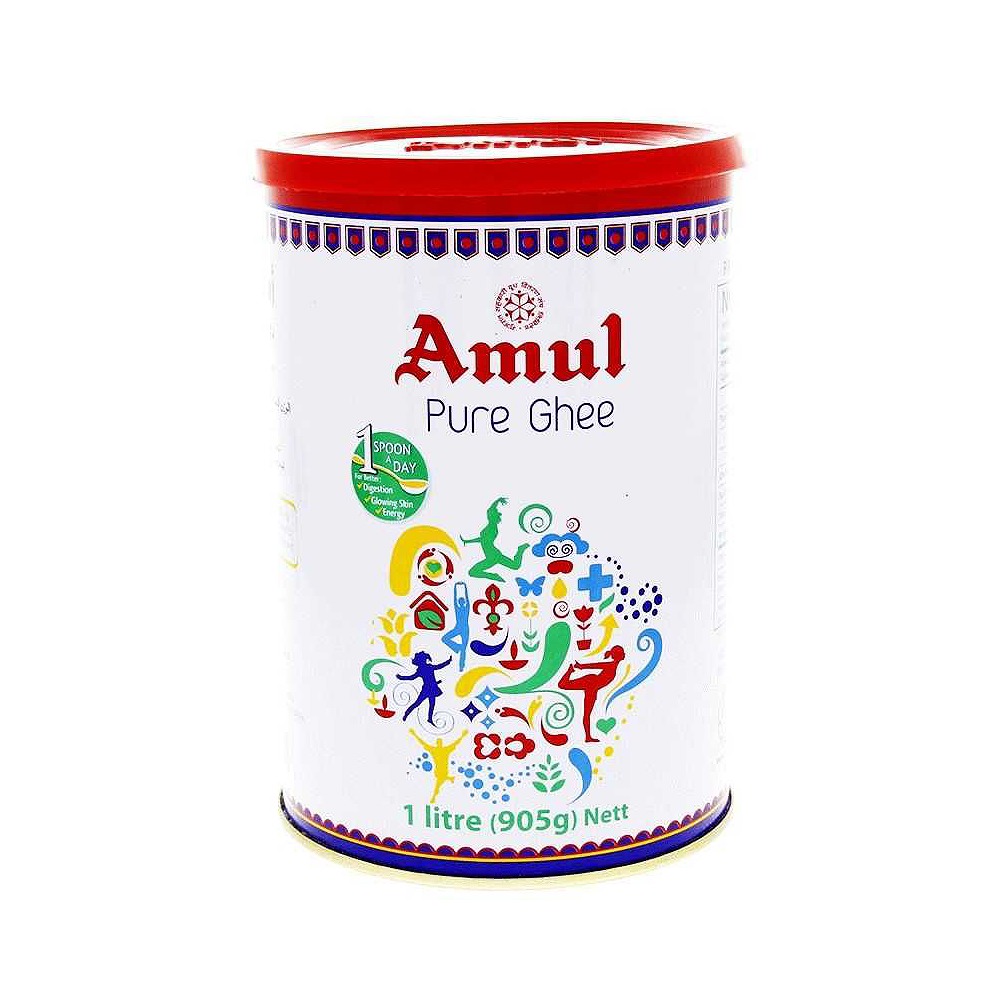 Amul Pure Ghee 1Litre Tin - Premium Quality & Great Value