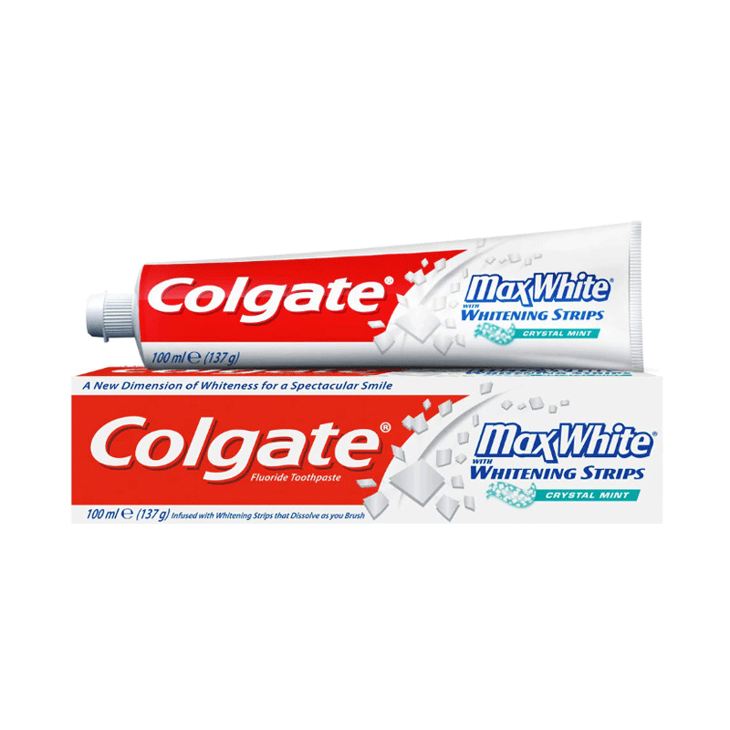 Colgate Toothpaste Max White 100ML Carton Pack of 72