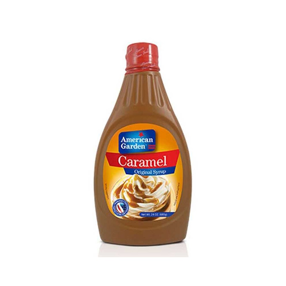 American Garden Caramel Syrup 680g