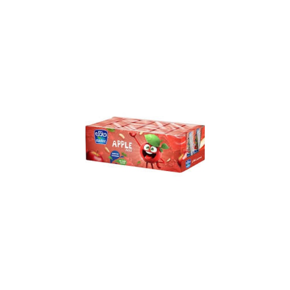 Nadec Apple Juice 125ml x 18 Cartons - Ready to Drink Fruit Juice Pack for HoReCa & Retail