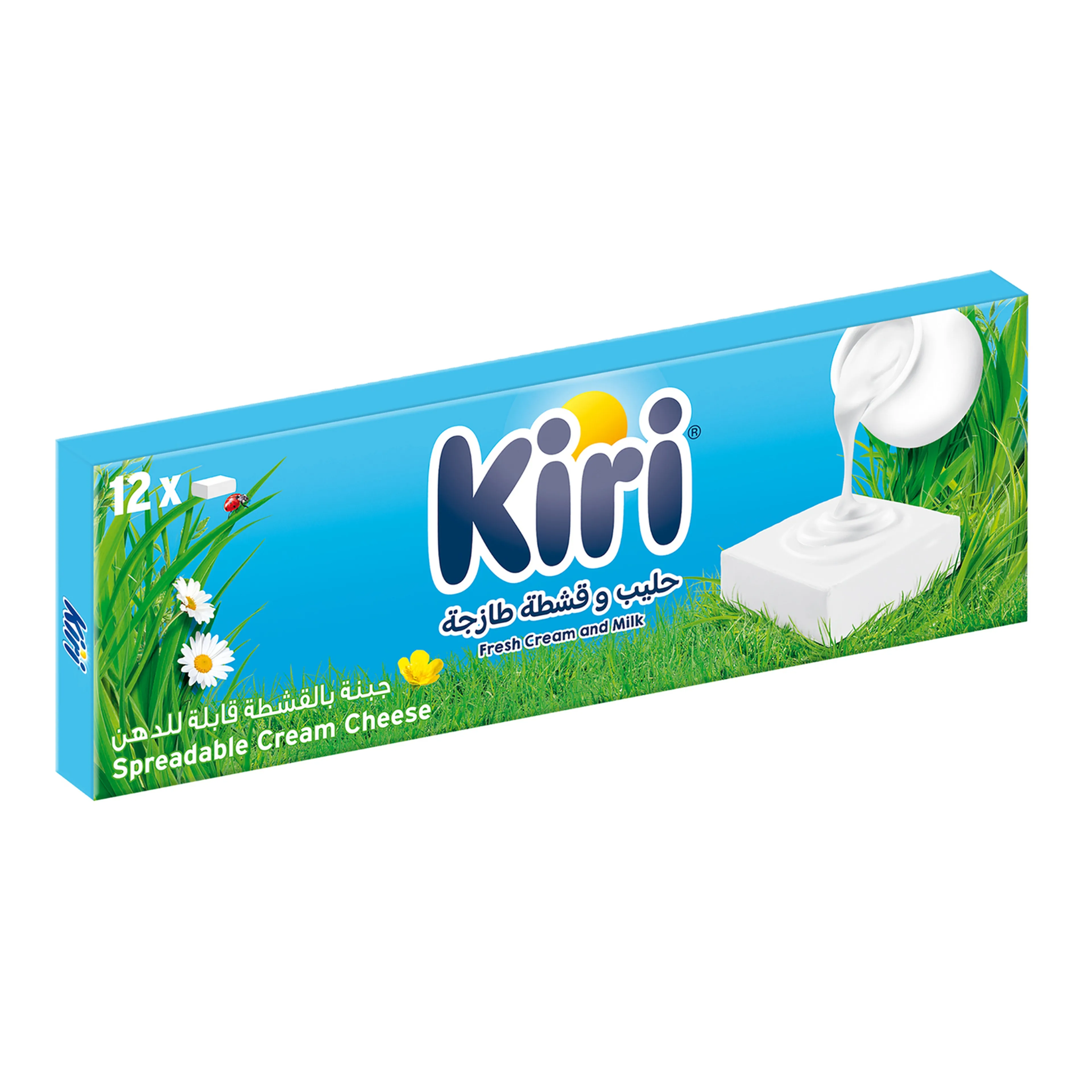 KIRI Cheese Portion Squares 100G Carton Pack of 12
