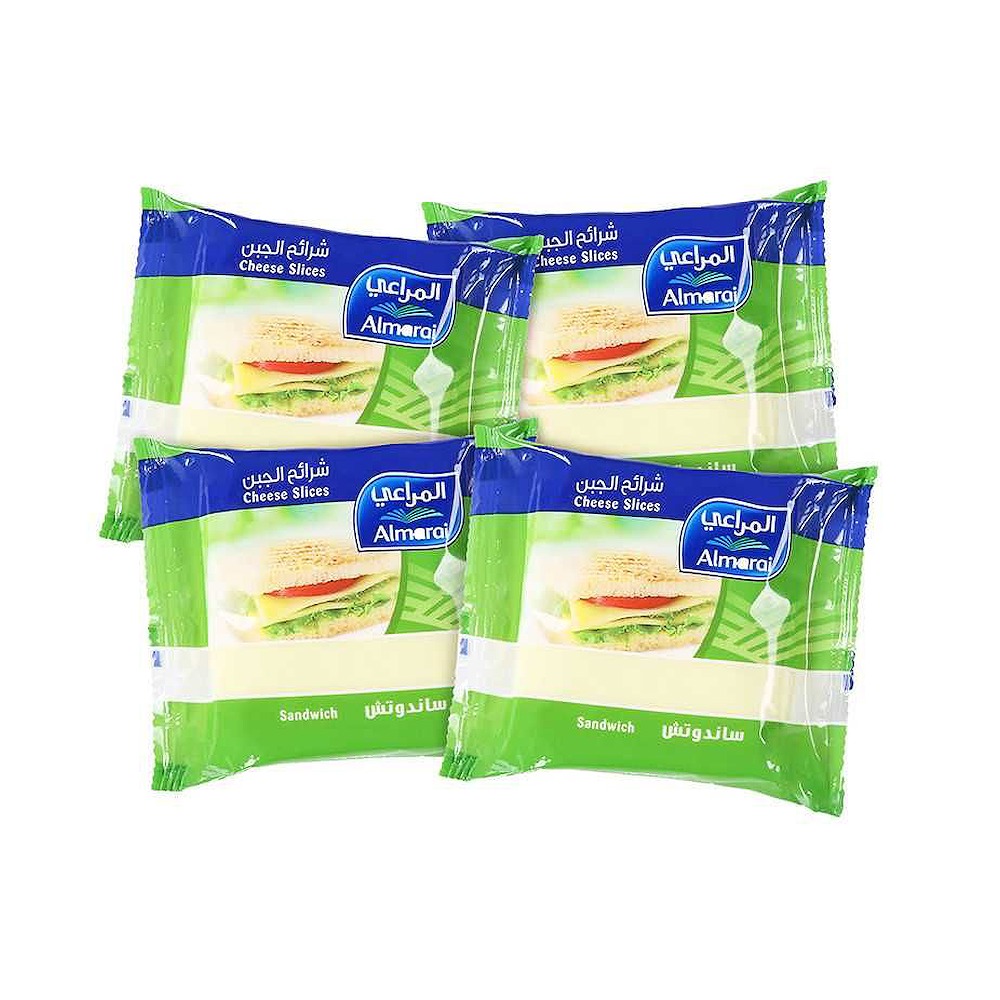 Almarai Sandwich Cheese Slices 200gm Ã— 3+1 Free