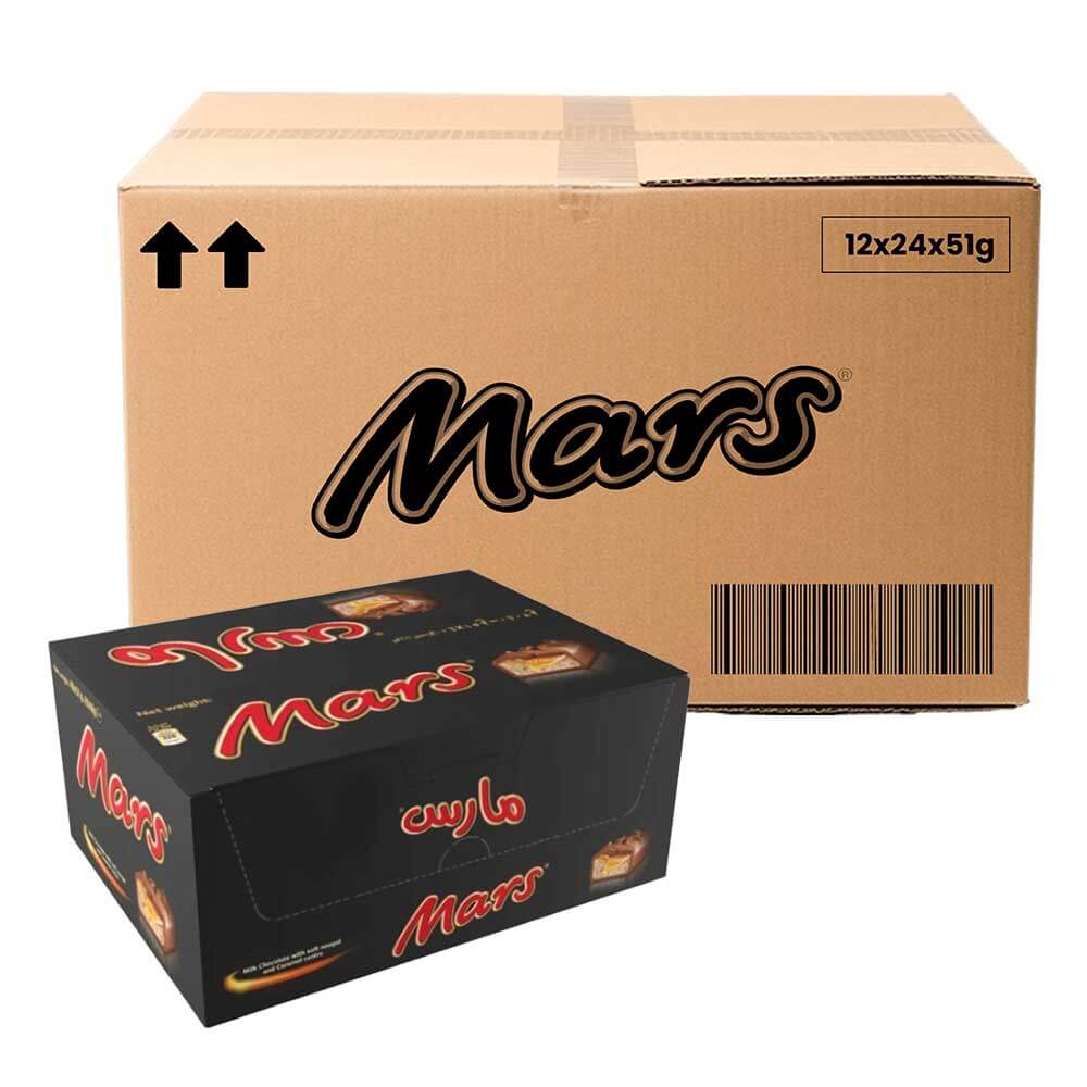 Mars Chocolate 50gm 12 Carton