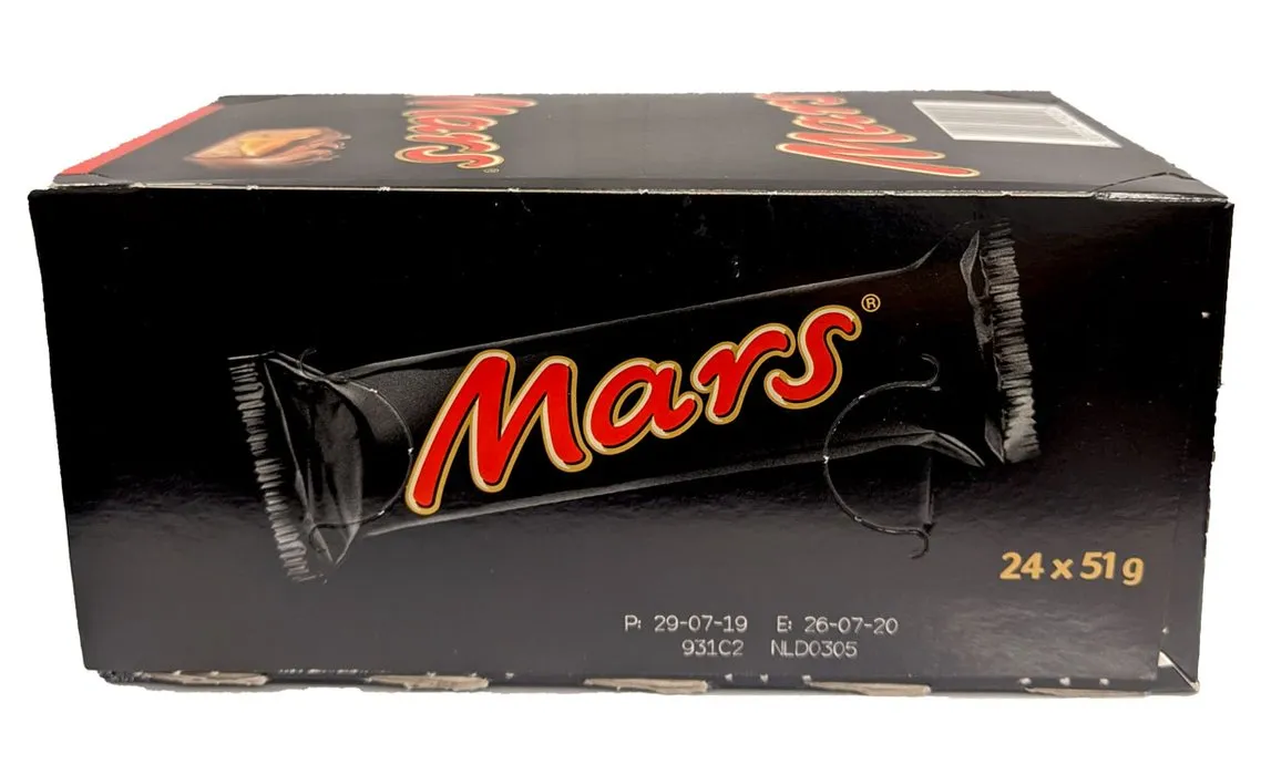 Mars Chocolate 50gm 12 Carton