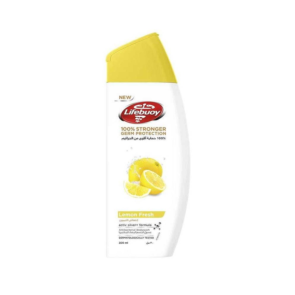 Lifebuoy Anti Bacterial Body Wash Lemon Fresh 300ml