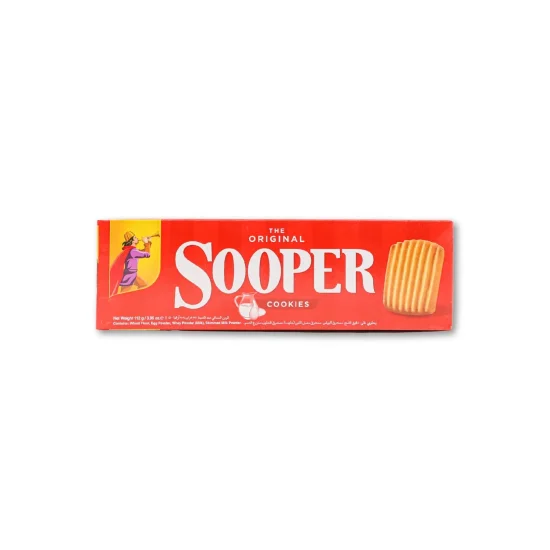 SOOPER Cookies Family 112GR Carton Pack of 24