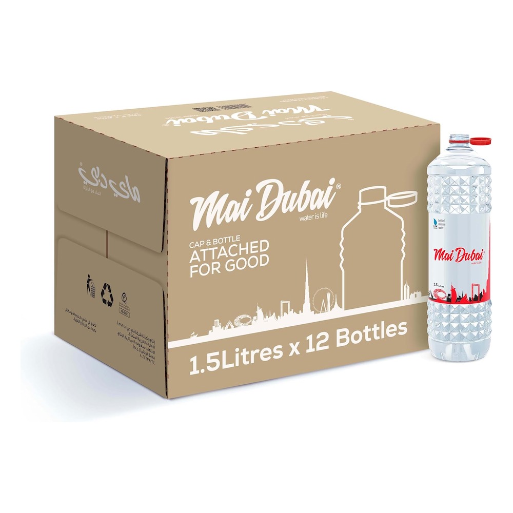 Mai Dubai Drinking Water 1.5L – Pack of 12