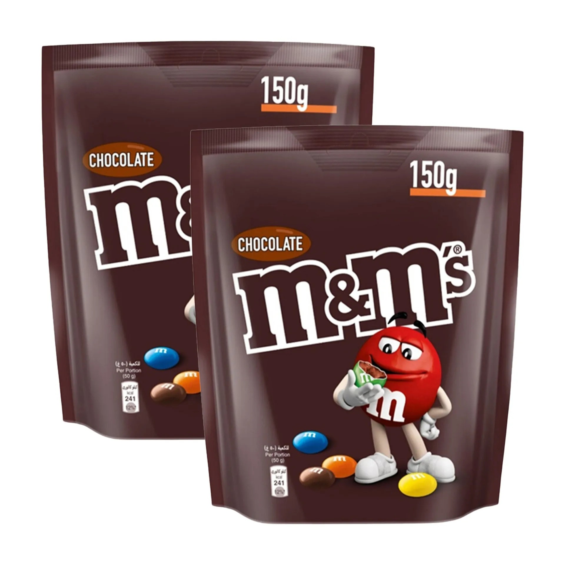 M&M Chocolate Pouch 150g Outer