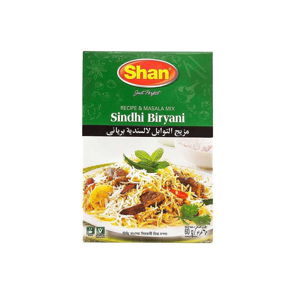 Shan Sindhi Biryani Masala 50g – Spicy Biryani Mix