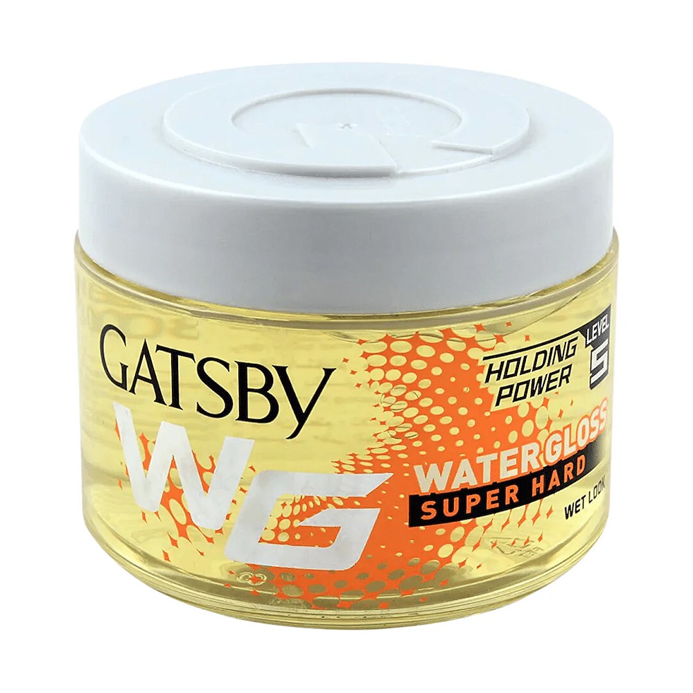 Gatsby Water Gloss Super Hard Hair Styling Product Yellow 300g Piece