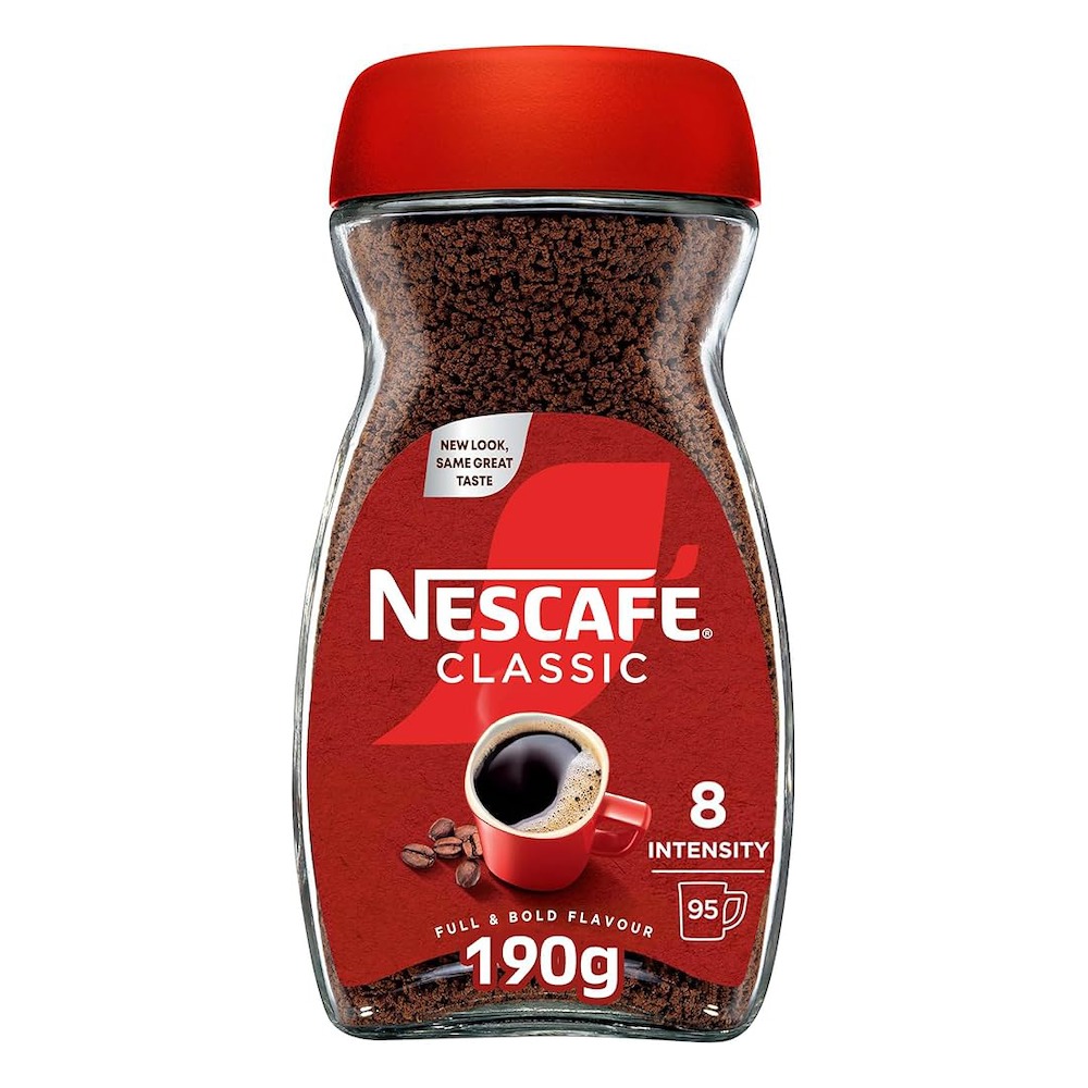 NESCAFE Classic Instant Coffee Jar 190GM Pack of 4
