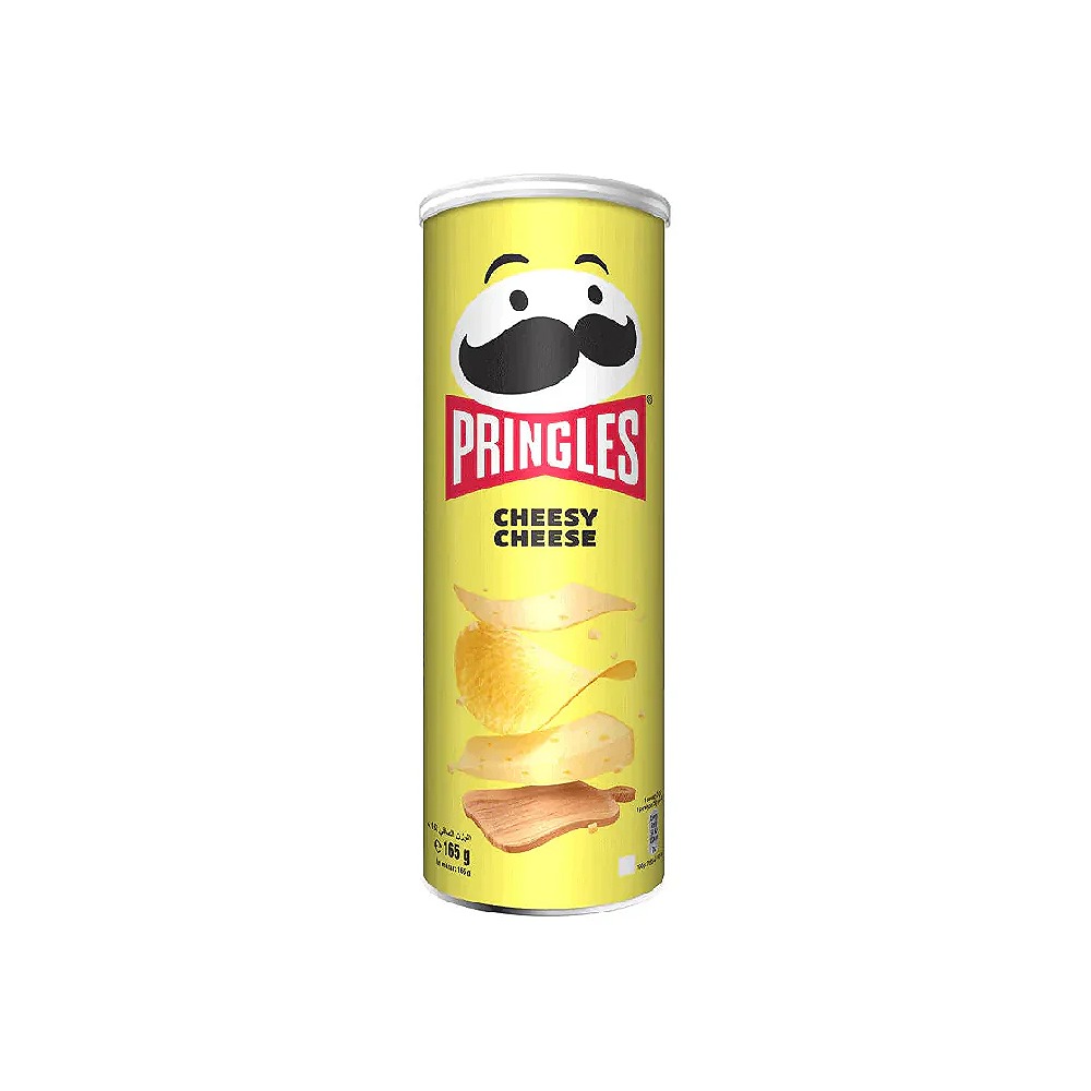 Pringles Potato Chips Cheese Flavor 165GR Pack of 2