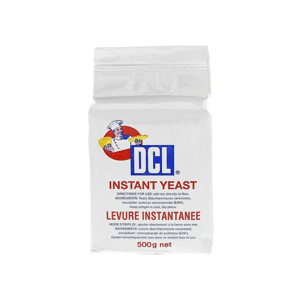 DCL Instant Dry Yeast 500g Professional Baking Yeast Powder for Bread, Pizza & Bakery Use