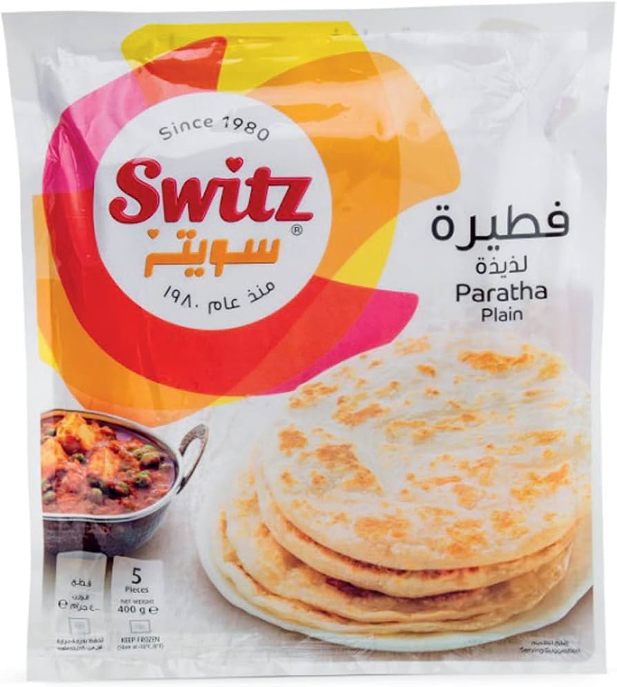 SWITZ Paratha 400GM Pack of 4