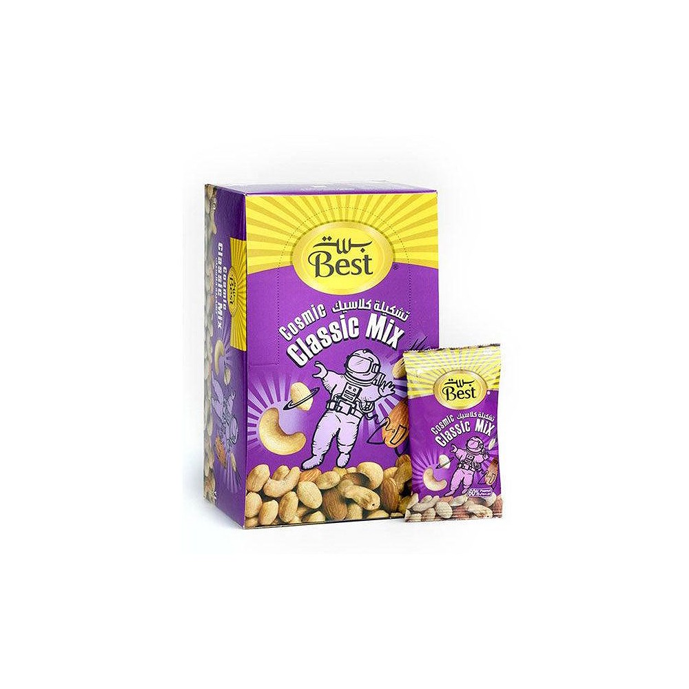 Best Cosmic Classic Mix Go Nuts Salted 24x20g Box