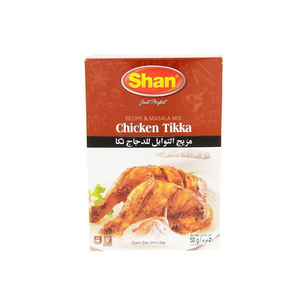 Shan Chicken Tikka Masala 50g – Grill & BBQ Mix