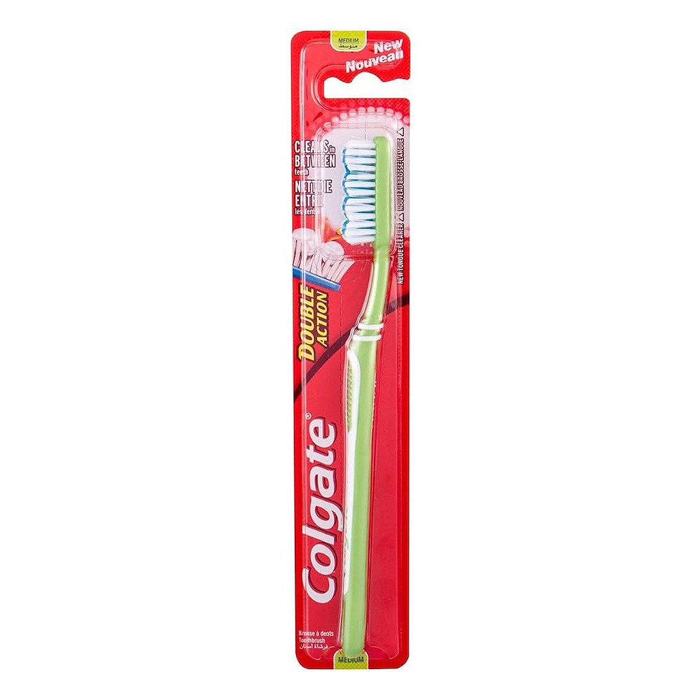 Colgate Double Action Toothbrush 1 Pack of 4