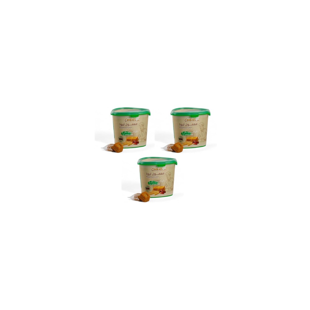 LIWA Maamoul Camil Milk Cookies 270G Pack of 3