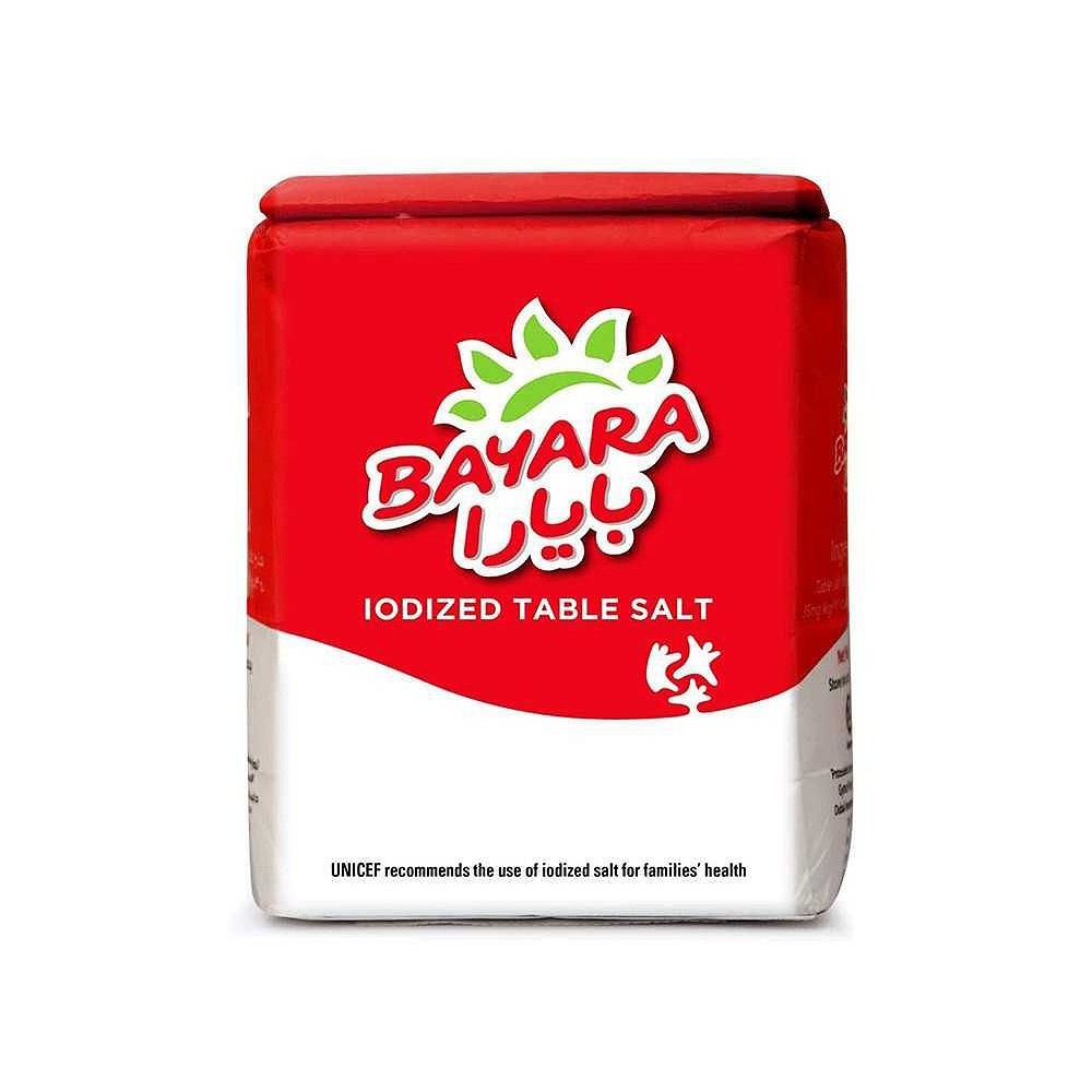 Bayara Iodized Table Salt 1kg – Refined Daily Salt