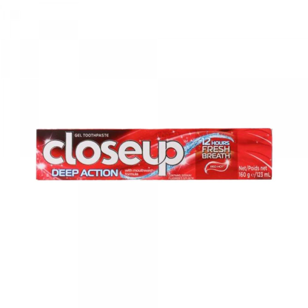 Closeup Toothpaste Red Hot 120GR Carton Pack of 48