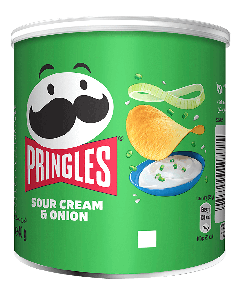 Pringles Chips SC&O Small 40GR Carton Pack of 12