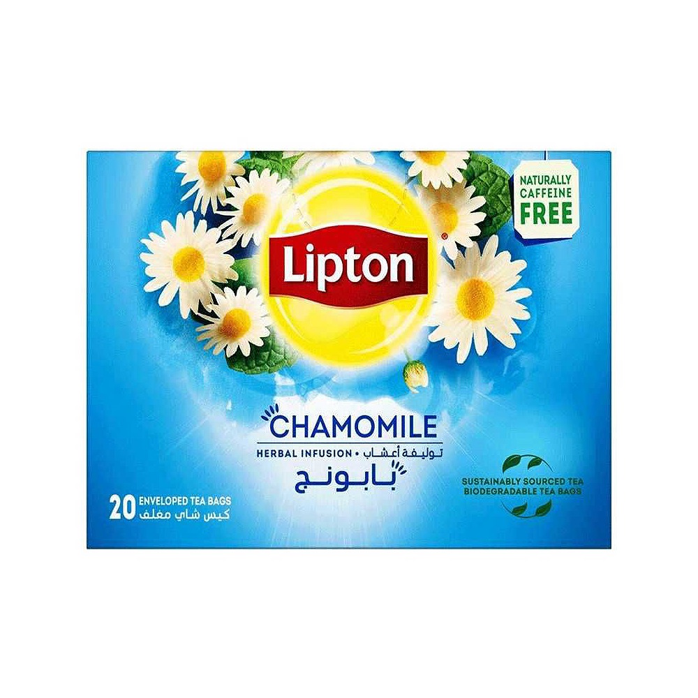 Lipton Herbal Infusion Tea – Herbal/Green/Black Chamomile 20 Tea – Herbal/Green/Blackbags