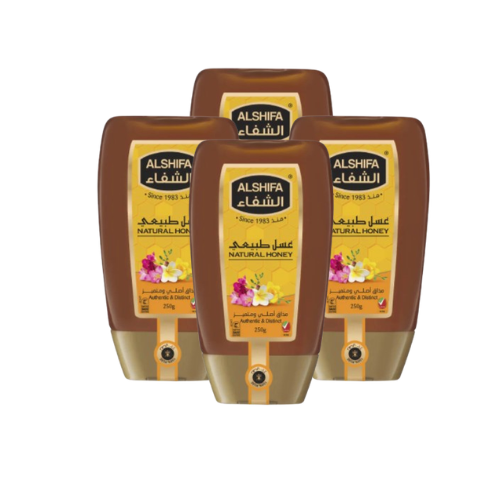 Al Shifa Honey Squeeze 250ML Pack of 4
