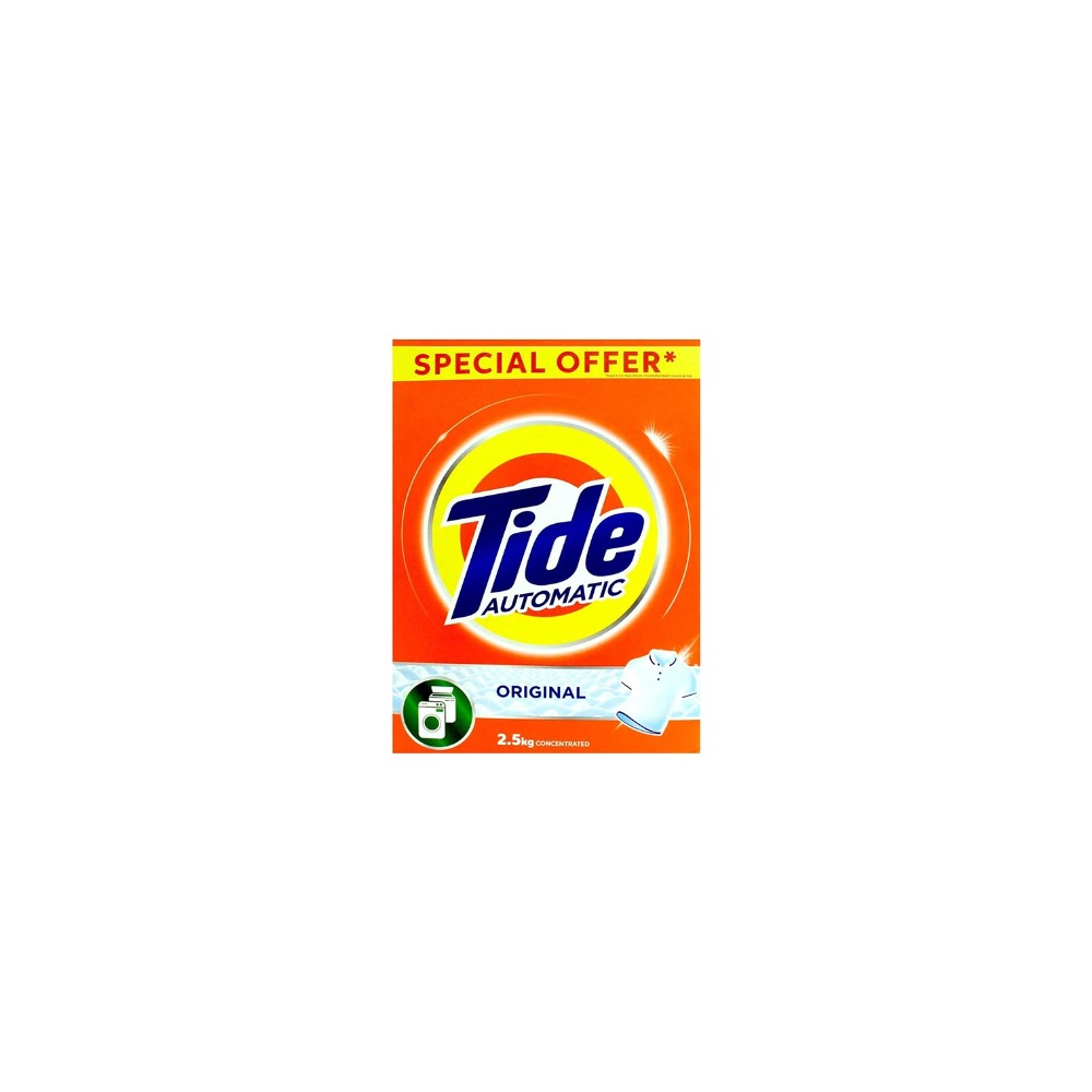 Tide Detergent Powder Green 2.5KG Pack of 4