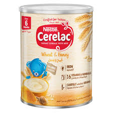 Cerelac Infant Cereal Wheat & Honey 400GR Pack of 4