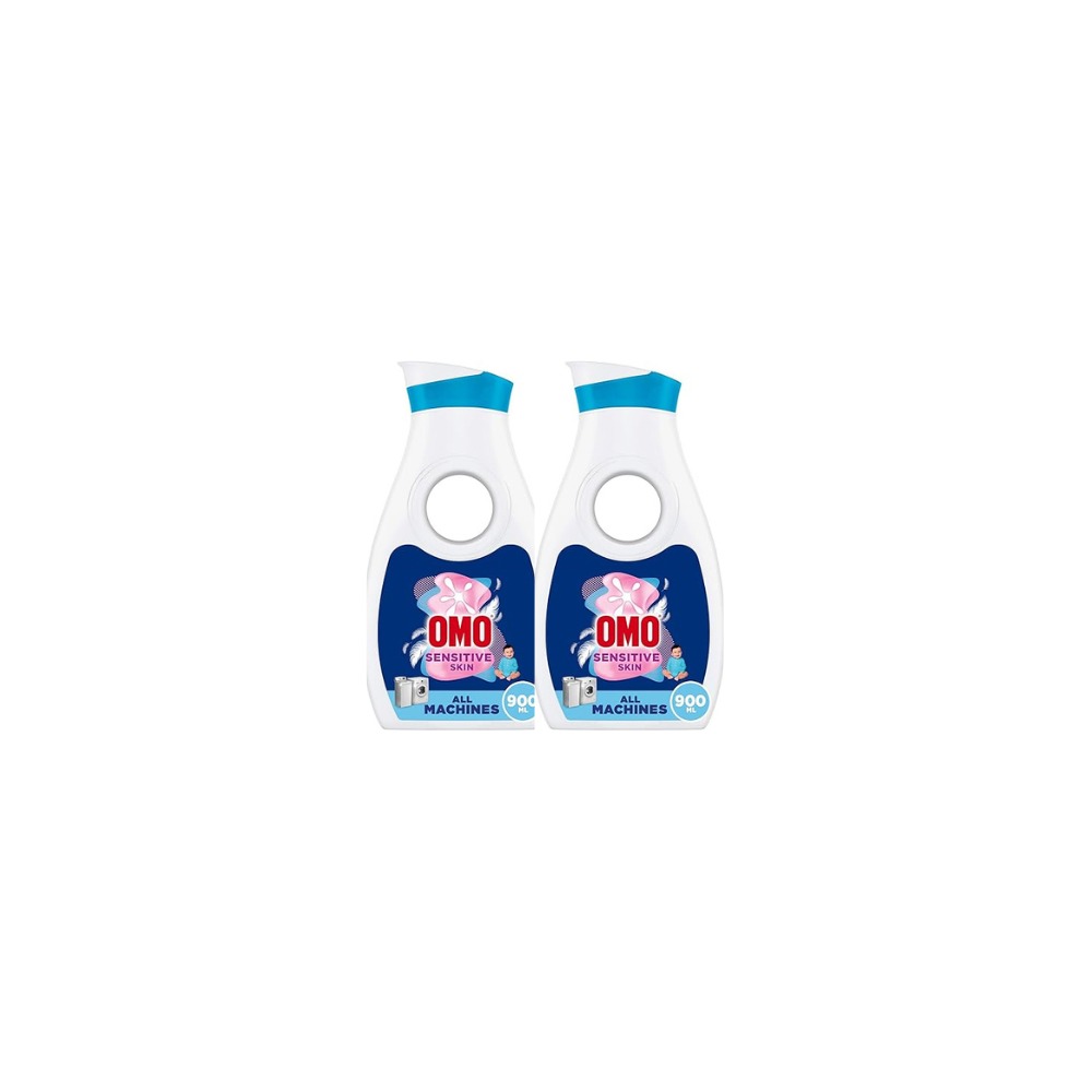 OMO Liquid Detergent Sensitive Skin 900ML Pack of 2