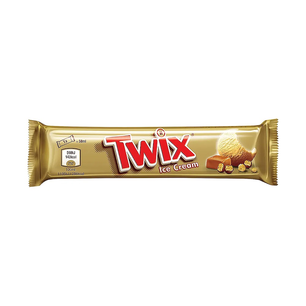 TWIX Ice Cream Bar 40 GM Pack of 3