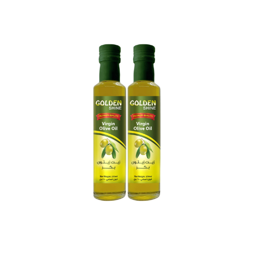 Golden Shine Virgin Olive Oil 250ML Pack of 2