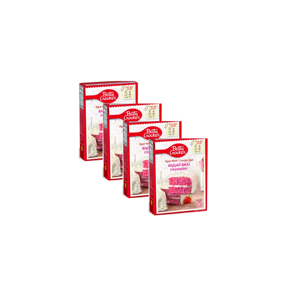 Betty Croc Strawberry Small Cake Mix 400GR Piece