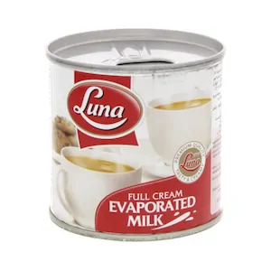 Luna Full Cream Evaporated Milk - 48 x 170g - Premium Quality & Great Value