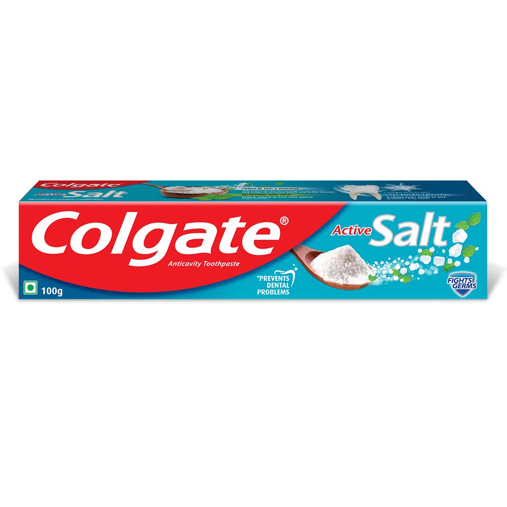 Colgate Active Salt Toothpaste 100GR Carton Pack of 48