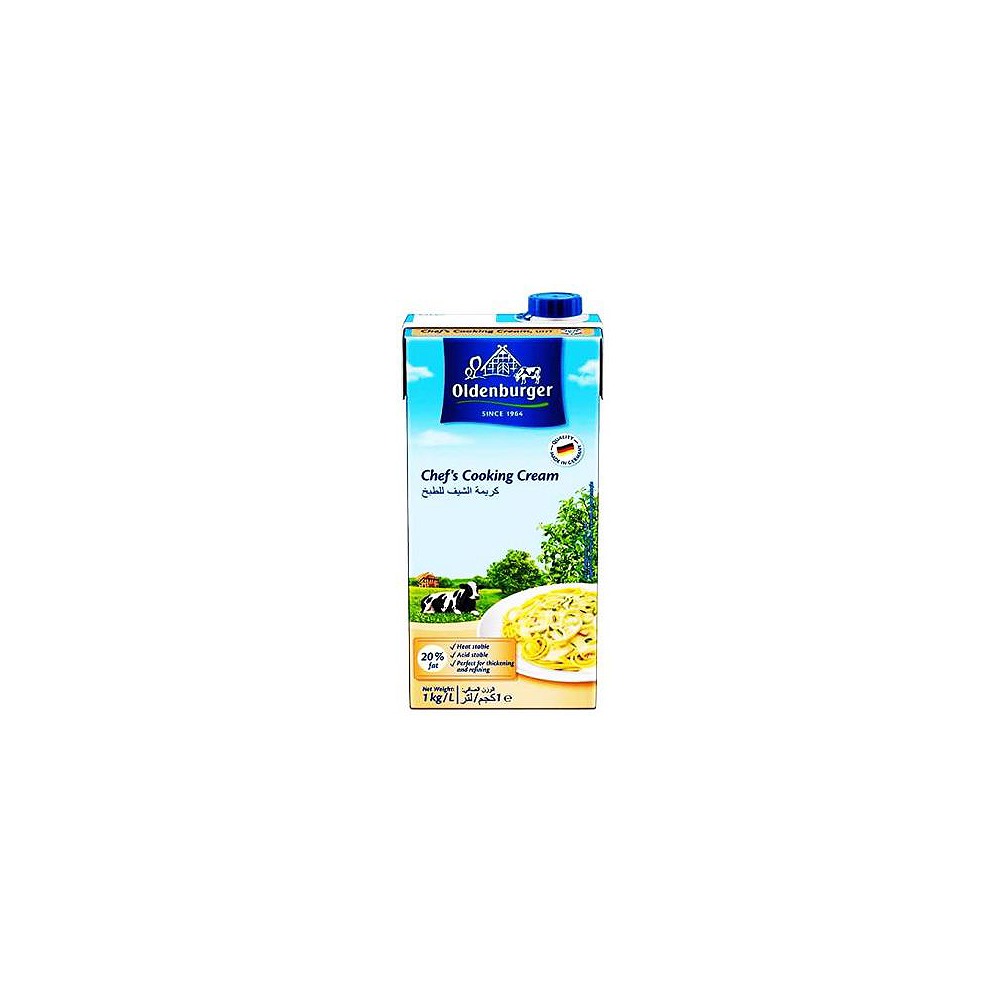 Oldenburger Cooking Cream 1Ltr Pack - Premium Quality & Great Value