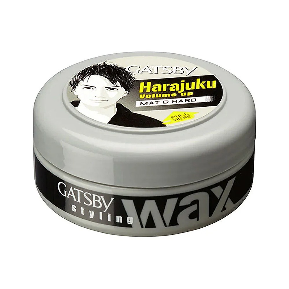 Gatsby Styling Wax Mat&Hard Grey 75g Piece