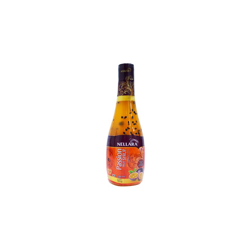 NELLARA Passion Fruit Syrup 750ml 12 Pack Carton