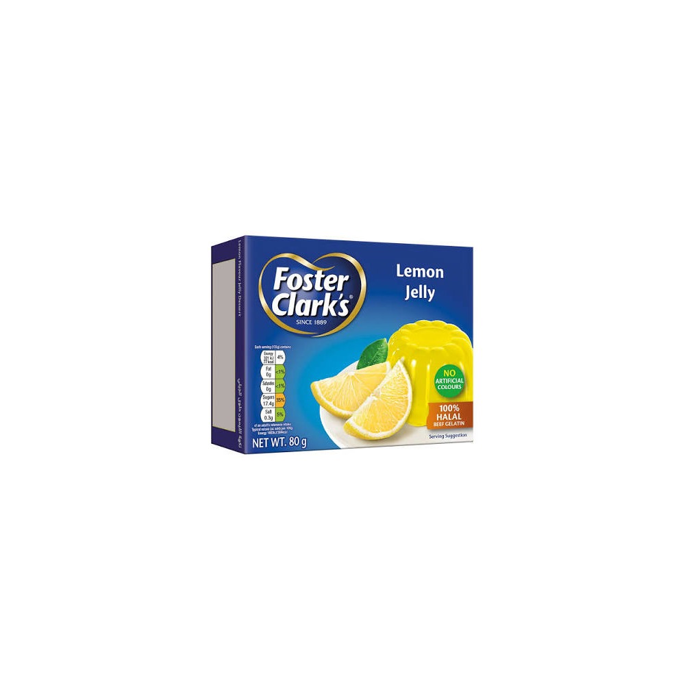 Foster Clark's Lemon Jelly 80GR Piece