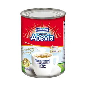 Abevia Evaporated Milk 400gm - Premium Quality & Great Value