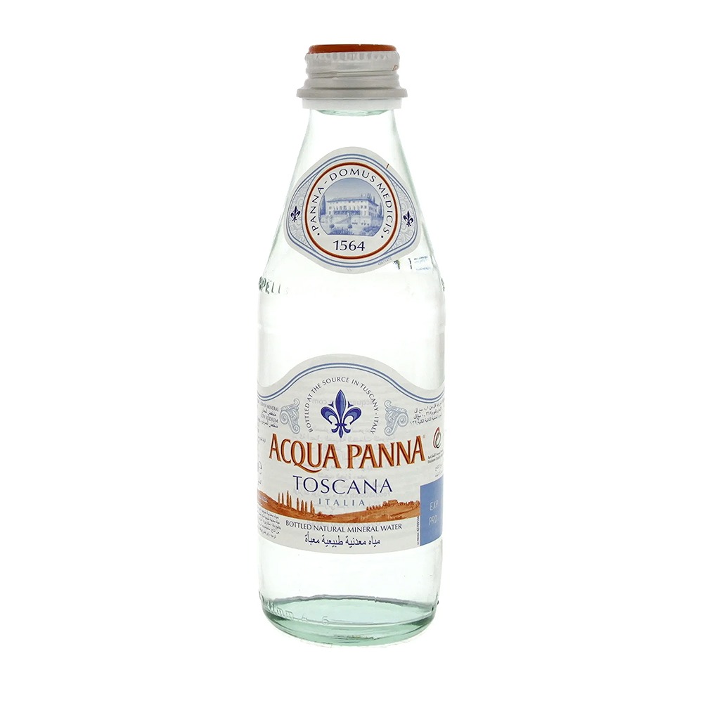 Acqua Panna Natural Still Mineral Water NRB 250ml - Premium Italian Bottled Water
