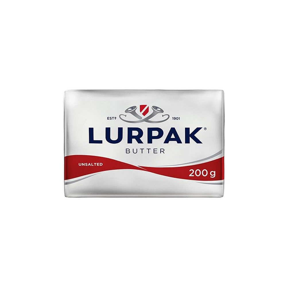 Lurpak Butter Unsalted 200g - Premium Quality & Great Value