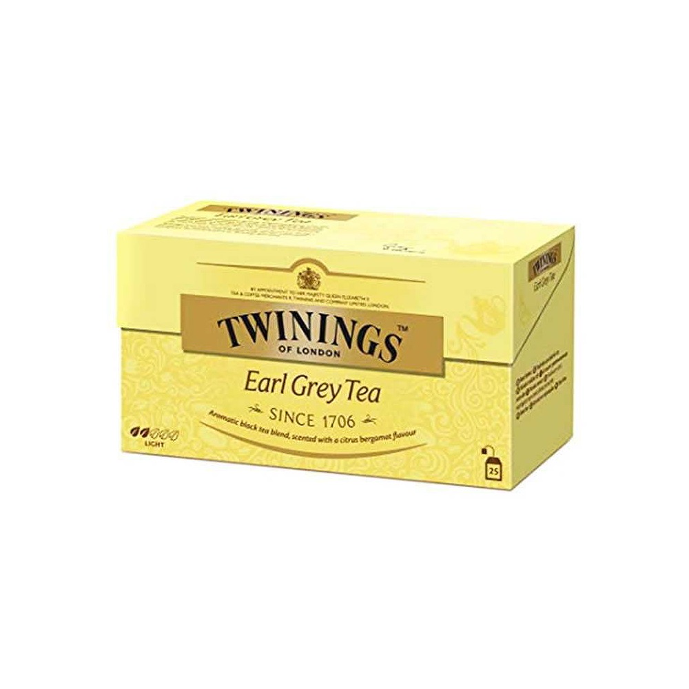 Twinings Earl Grey Tea – Premium Blend 25 Tea – Premium Blend Bags