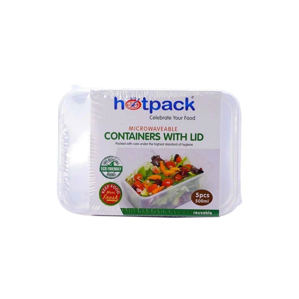 Hotpack Microwave Container 500ml Outer