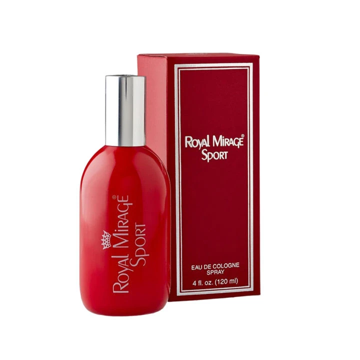 ROYAL MIRAGE Perfume SPORT RED 120ML Carton Pack of 36