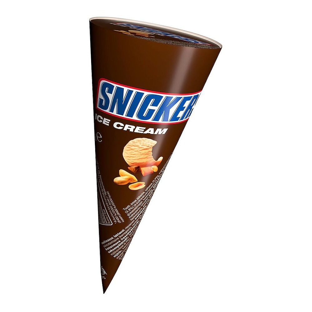 SNICKERS Ice Cream Cone 110 ML Piece