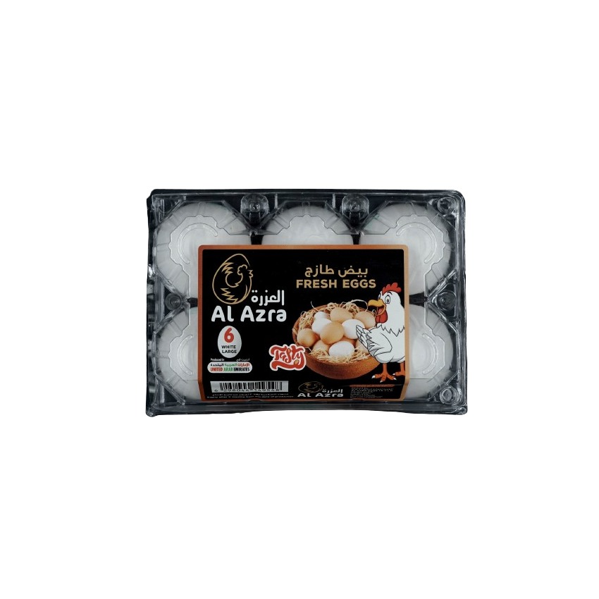 AL AZRA Large Egg White 6 Outer