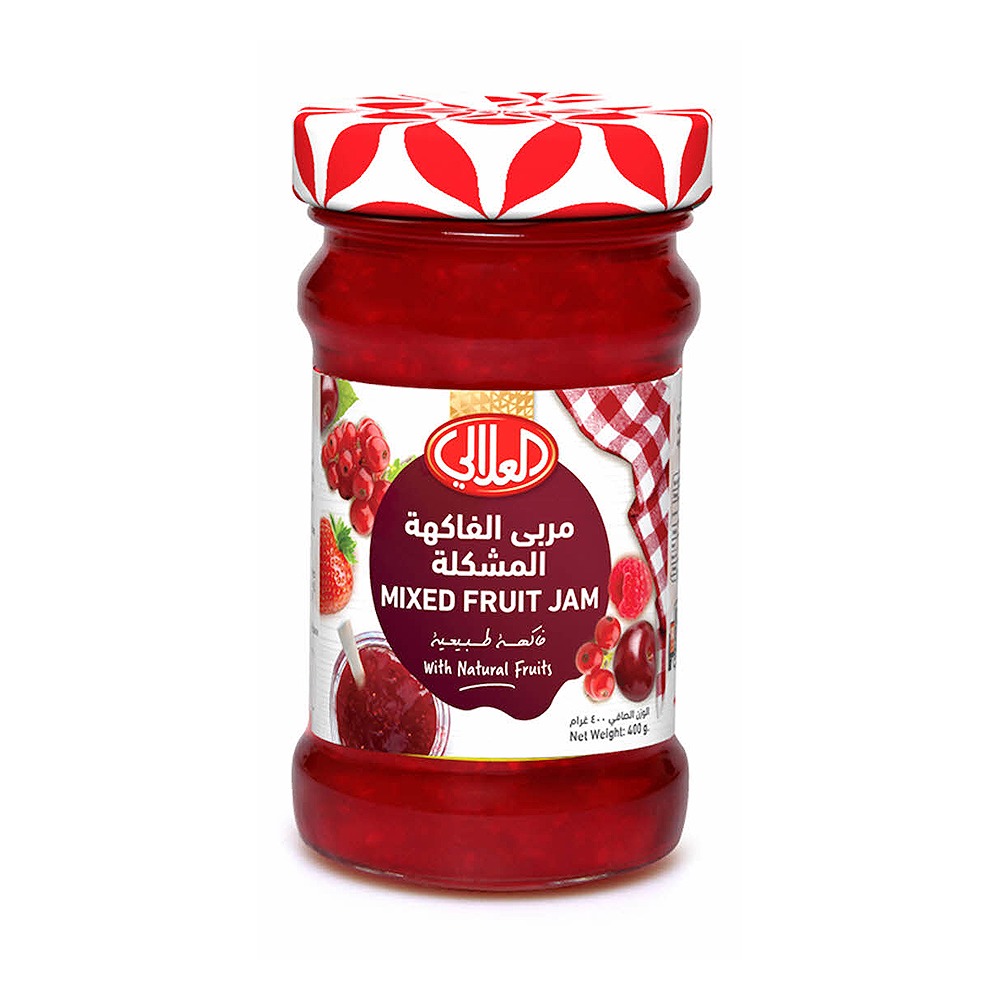 AL ALALI Mixed Fruit Jam 400GR Pack of 3