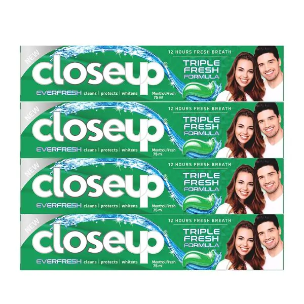 Closeup Toothpaste Mint Fresh Green 18x(4x75ml) Carton